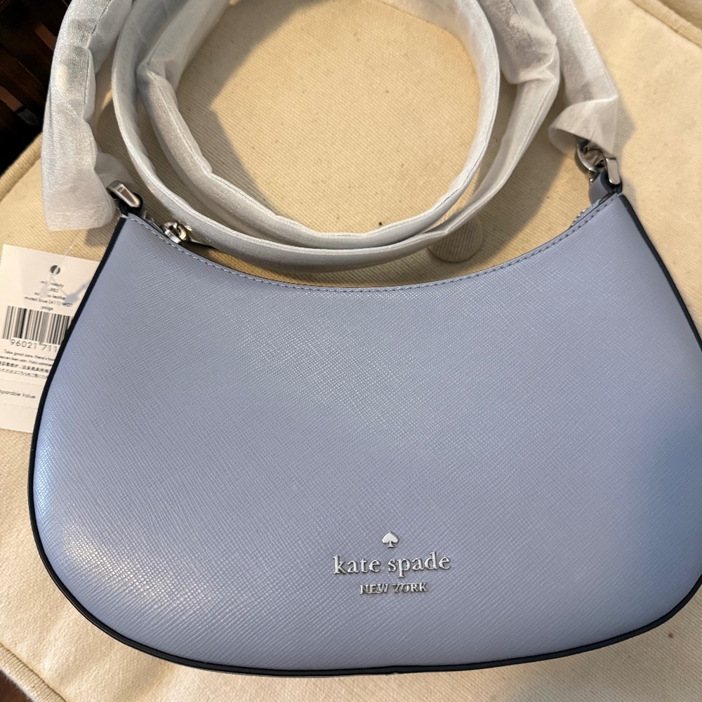 NWT Kate Spade Paige Shoulder Bag in Muted Blue